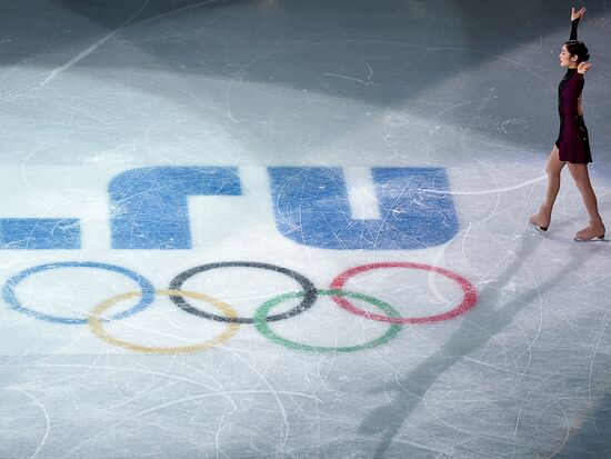2014 Winter Olympics. Figure skating. Women. Free skating