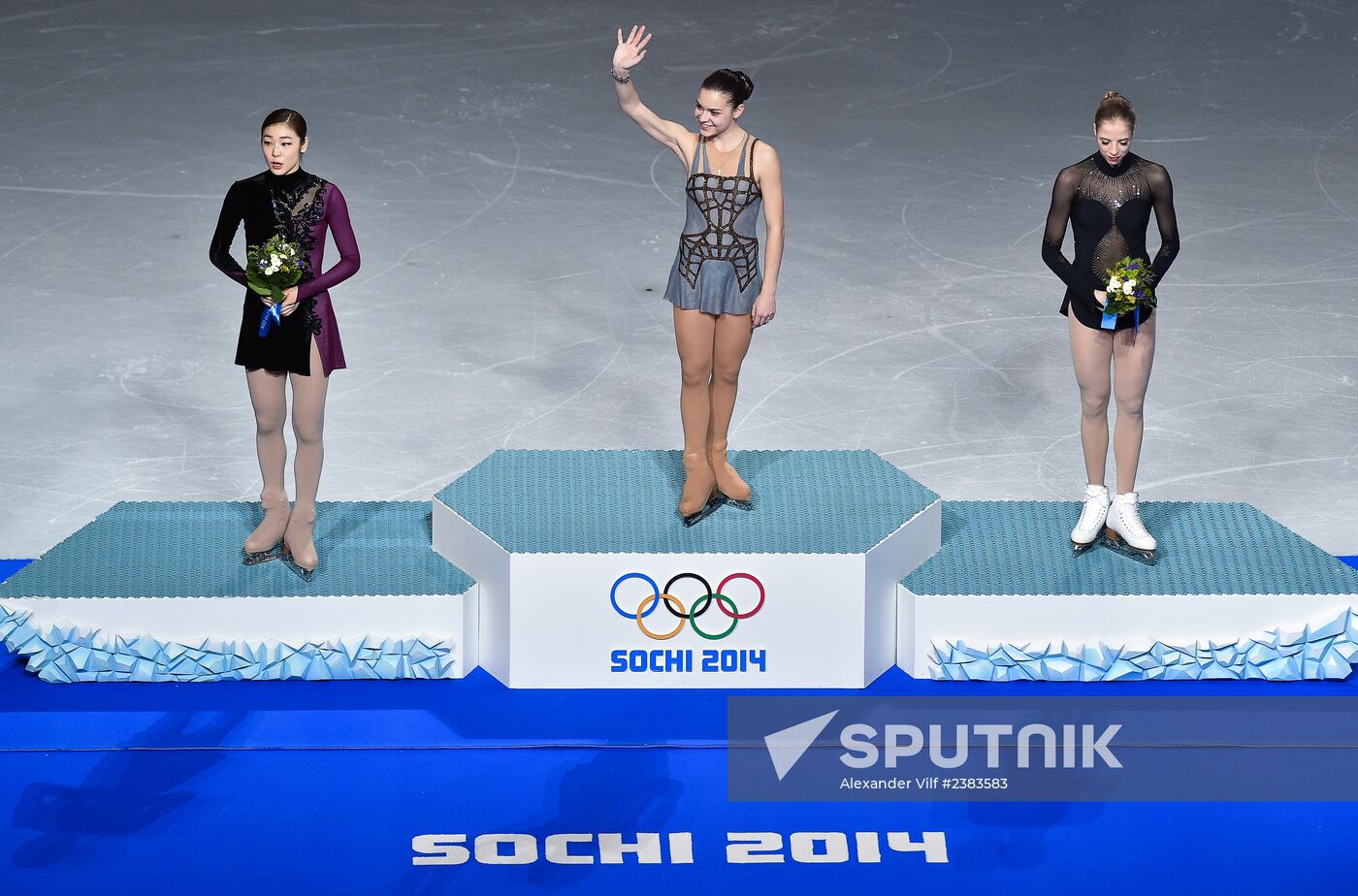 2014 Winter Olympics. Figure skating. Women. Free skating