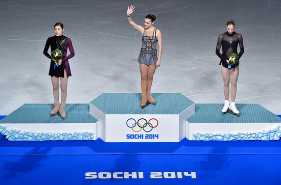 2014 Winter Olympics. Figure skating. Women. Free skating