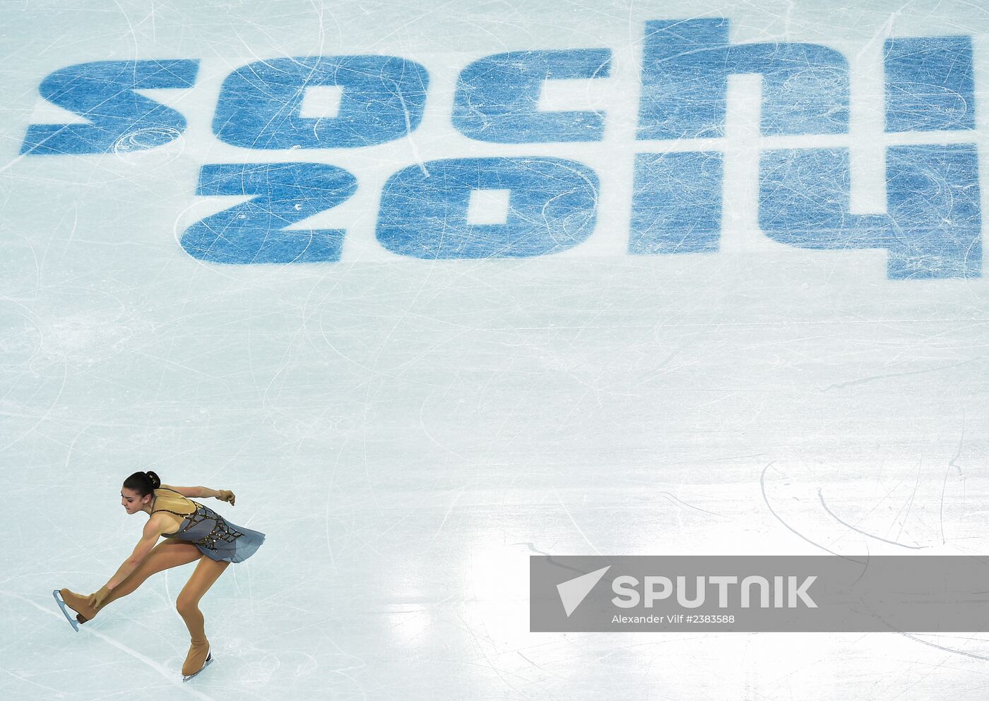 2014 Winter Olympics. Figure skating. Women. Free skating