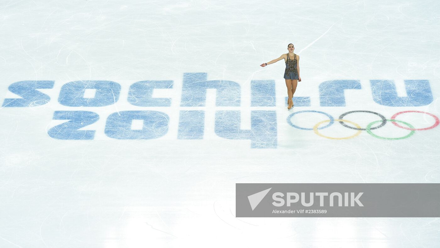 2014 Winter Olympics. Figure skating. Women. Free skating