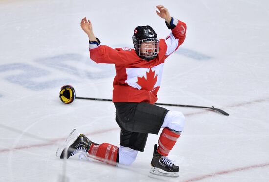 2014 Winter Olympics. Ice hockey. Women. Finals