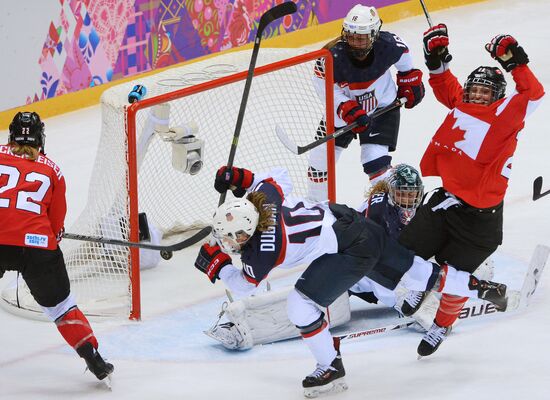 2014 Winter Olympics. Ice hockey. Women. Finals