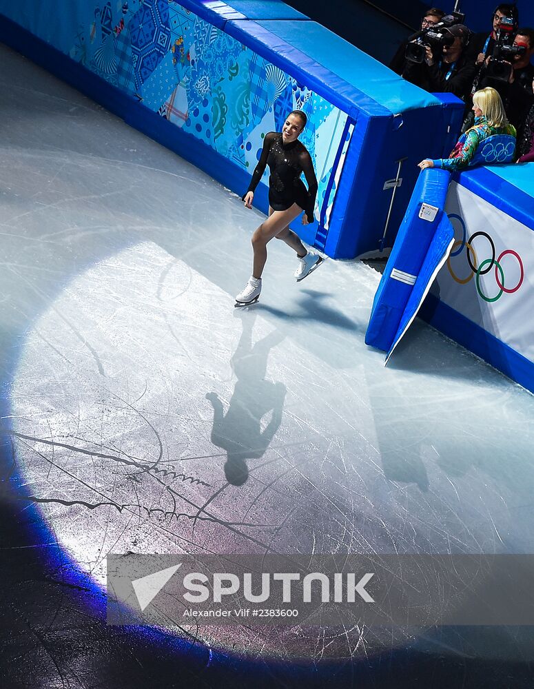 2014 Winter Olympics. Figure skating. Women. Free skating