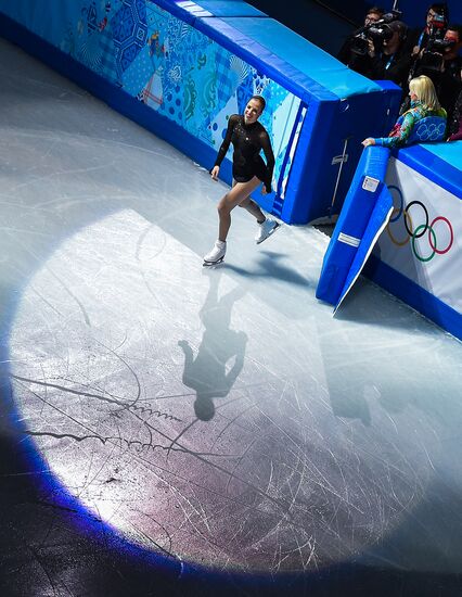 2014 Winter Olympics. Figure skating. Women. Free skating