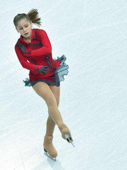 2014 Winter Olympics. Figure skating. Women. Free skating