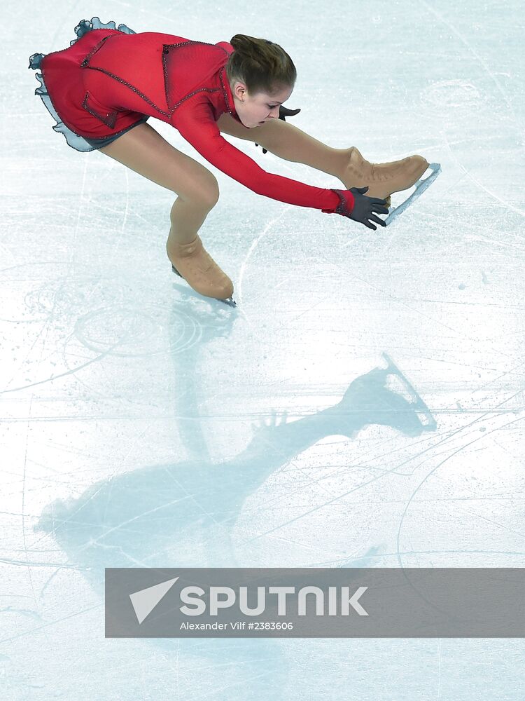 2014 Winter Olympics. Figure skating. Women. Free skating