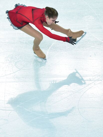 2014 Winter Olympics. Figure skating. Women. Free skating