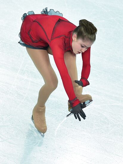 2014 Winter Olympics. Figure skating. Women. Free skating