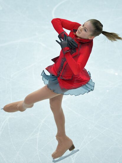 2014 Winter Olympics. Figure skating. Women. Free skating