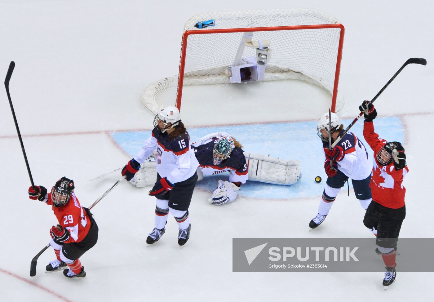 2014 Winter Olympics. Ice hockey. Women. Finals