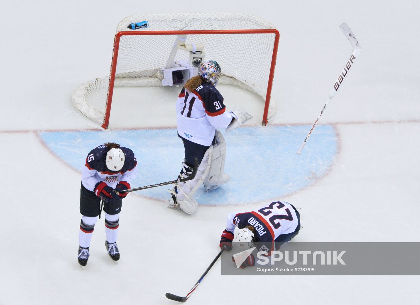 2014 Winter Olympics. Ice hockey. Women. Finals