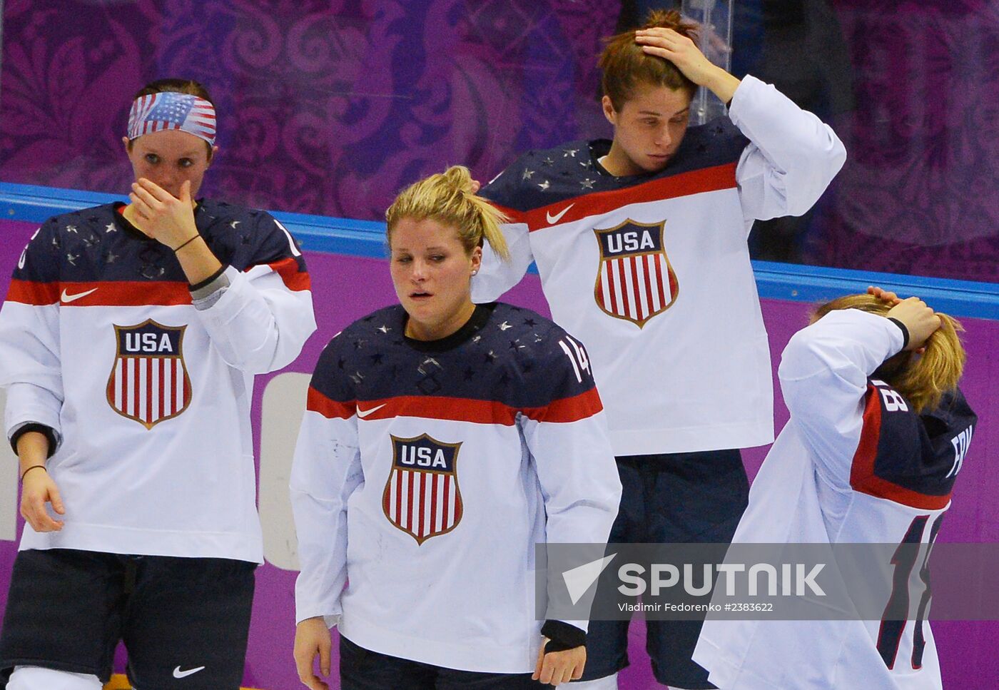 2014 Winter Olympics. Ice hockey. Women. Finals