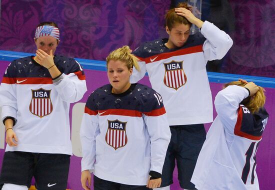 2014 Winter Olympics. Ice hockey. Women. Finals