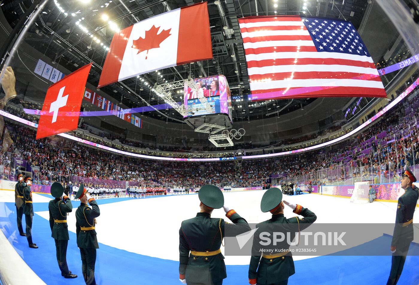 2014 Winter Olympics. Ice hockey. Women. Finals
