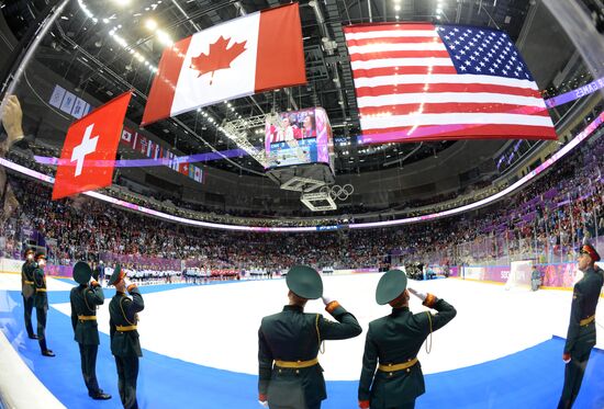 2014 Winter Olympics. Ice hockey. Women. Finals