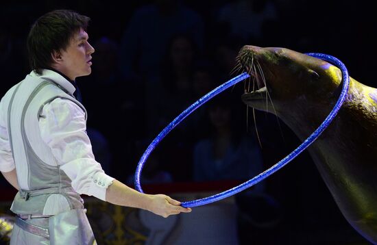 Premiere of new program at Nikulin Circus on Tsvetnoi Boulevard
