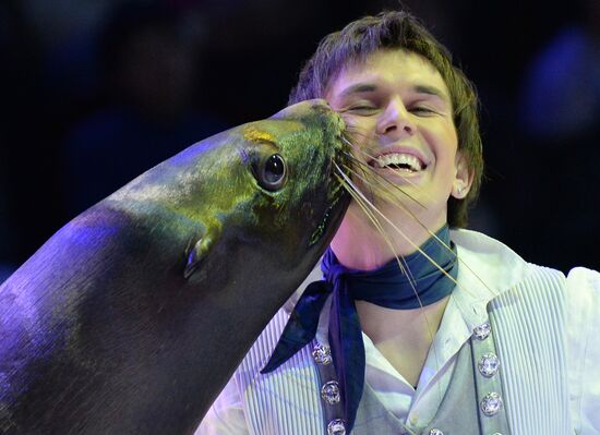 Premiere of new program at Nikulin Circus on Tsvetnoi Boulevard