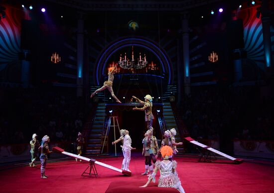 Premiere of new program at Nikulin Circus on Tsvetnoi Boulevard