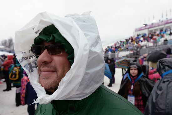 2014 Winter Olympics. Freestyle skiing. Women. Ski cross