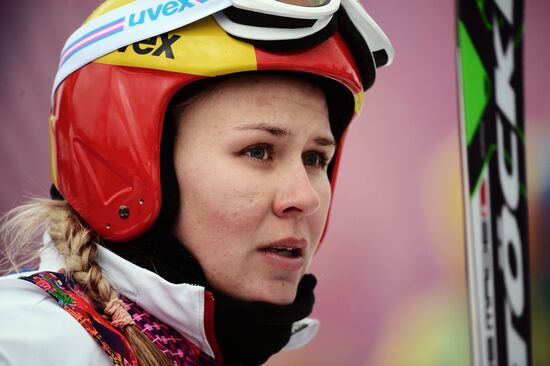 2014 Winter Olympics. Freestyle skiing. Women. Ski cross