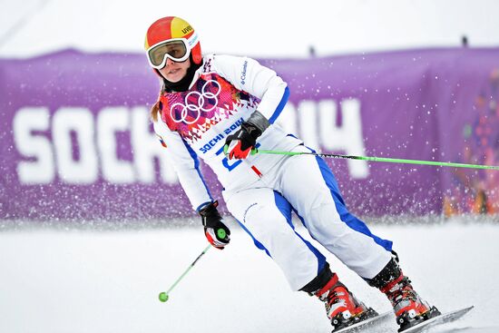 2014 Winter Olympics. Freestyle skiing. Women. Ski cross