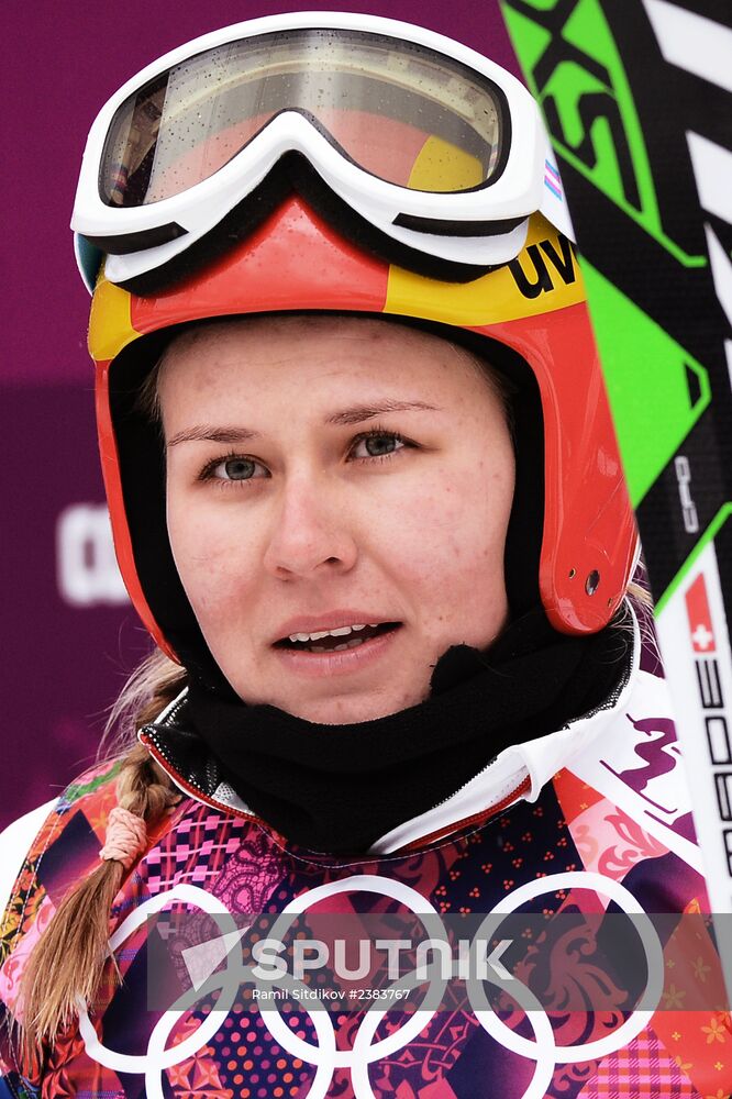2014 Winter Olympics. Freestyle skiing. Women. Ski cross