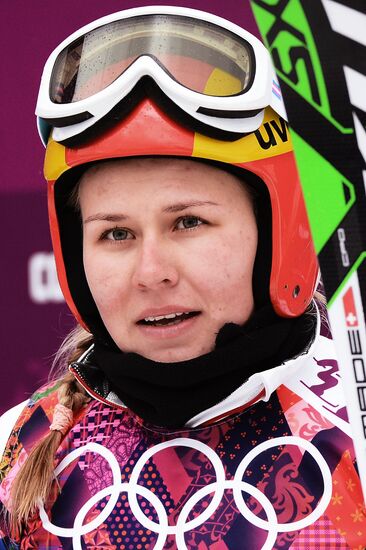 2014 Winter Olympics. Freestyle skiing. Women. Ski cross