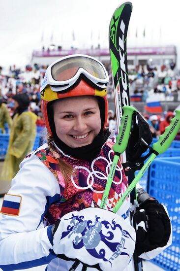 2014 Winter Olympics. Freestyle skiing. Women. Ski cross