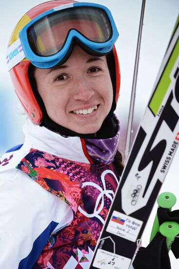 2014 Winter Olympics. Freestyle skiing. Women. Ski cross