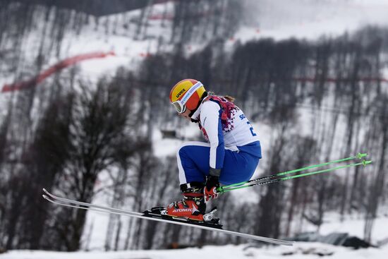 2014 Winter Olympics. Freestyle skiing. Women. Ski cross