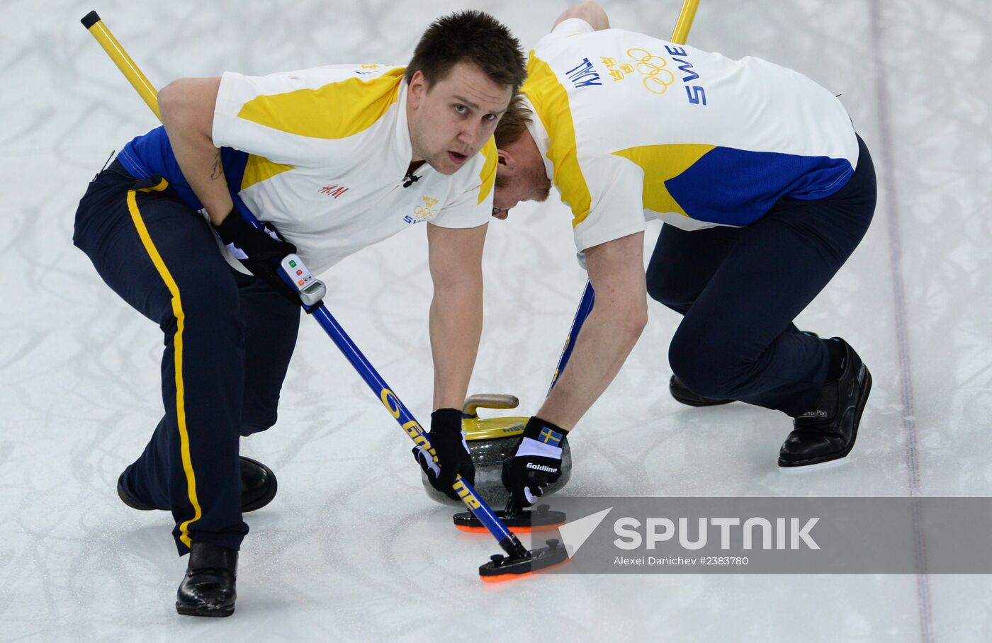 2014 Winter Olympics. Curling. Men. Bronze medal match