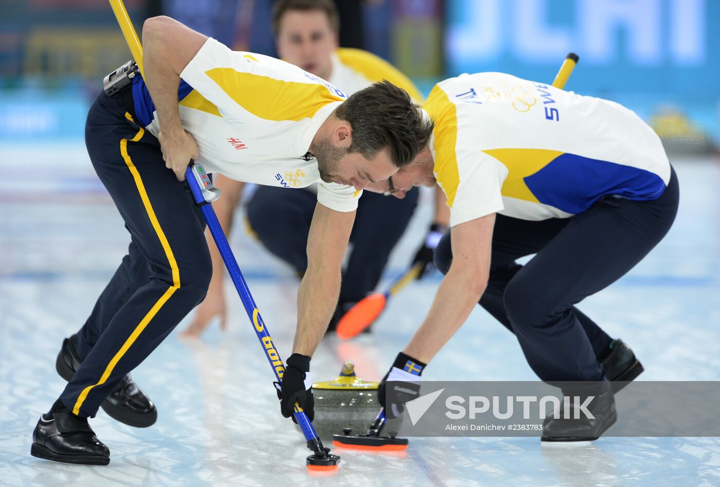 2014 Winter Olympics. Curling. Men. Bronze medal match