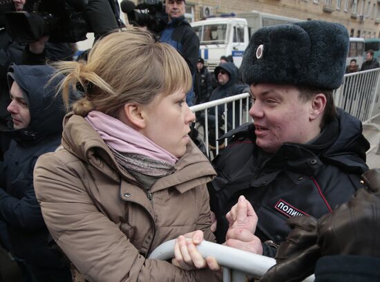 Announcement of verdict in Bolotnaya Square case of May 6, 2012