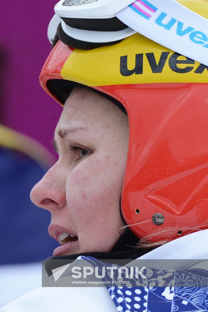 2014 Winter Olympics. Freestyle skiing. Women. Ski cross