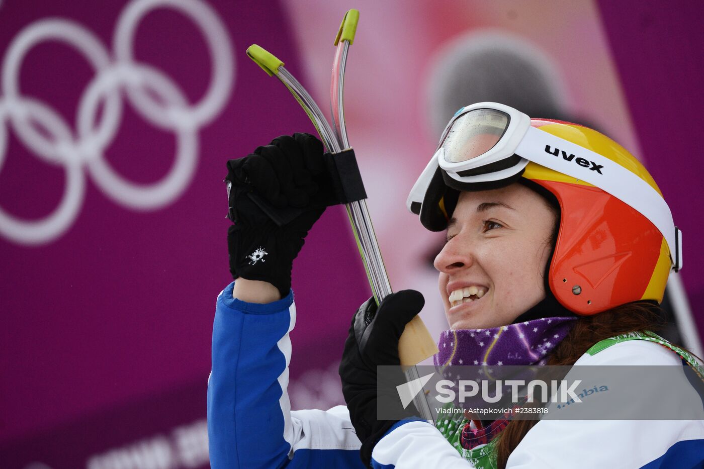 2014 Winter Olympics. Freestyle skiing. Women. Ski cross