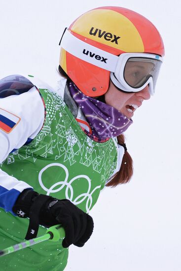 2014 Winter Olympics. Freestyle skiing. Women. Ski cross