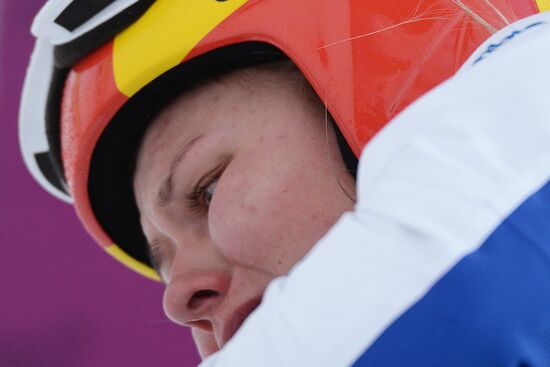 2014 Winter Olympics. Freestyle skiing. Women. Ski cross