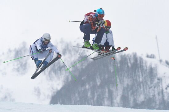 2014 Winter Olympics. Freestyle skiing. Women. Ski cross