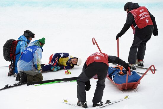 2014 Winter Olympics. Freestyle skiing. Women. Ski cross