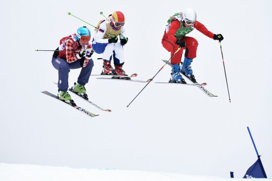 2014 Winter Olympics. Freestyle skiing. Women. Ski cross