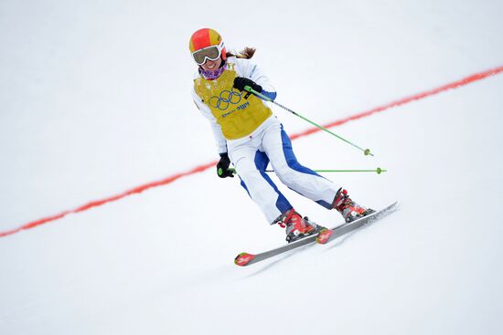 2014 Winter Olympics. Freestyle skiing. Women. Ski cross
