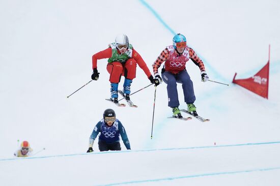2014 Winter Olympics. Freestyle skiing. Women. Ski cross