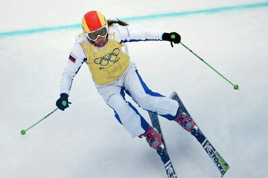2014 Winter Olympics. Freestyle skiing. Women. Ski cross