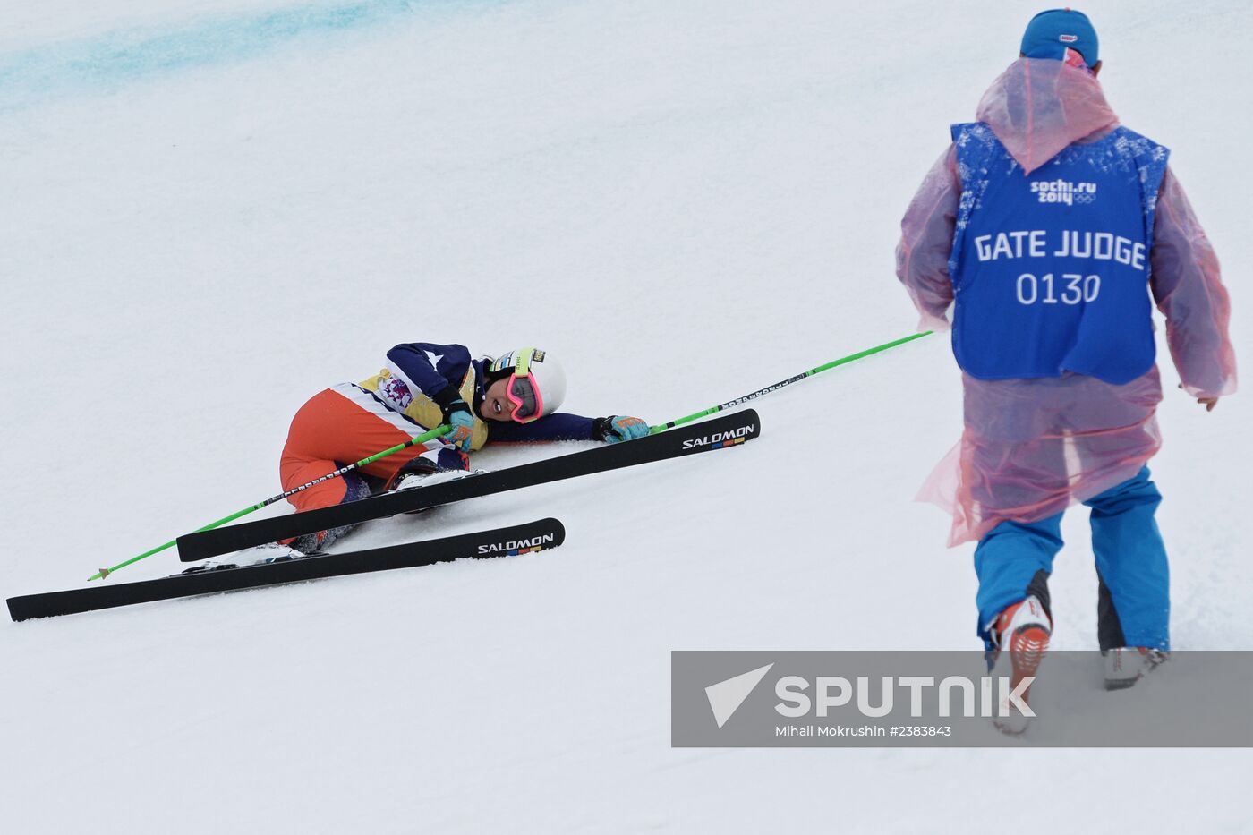 2014 Winter Olympics. Freestyle skiing. Women. Ski cross