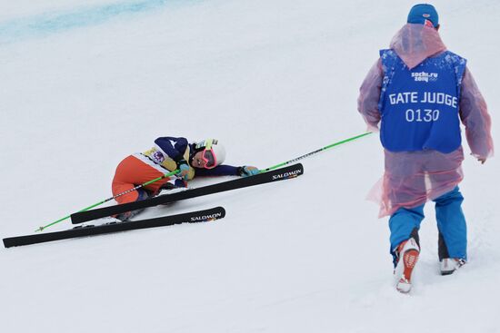 2014 Winter Olympics. Freestyle skiing. Women. Ski cross