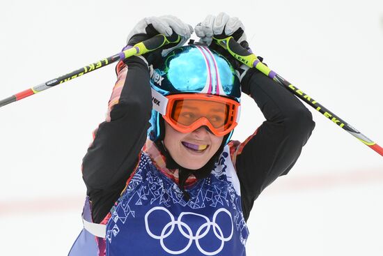 2014 Winter Olympics. Freestyle skiing. Women. Ski cross