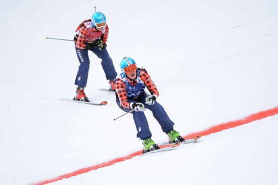 2014 Winter Olympics. Freestyle skiing. Women. Ski cross