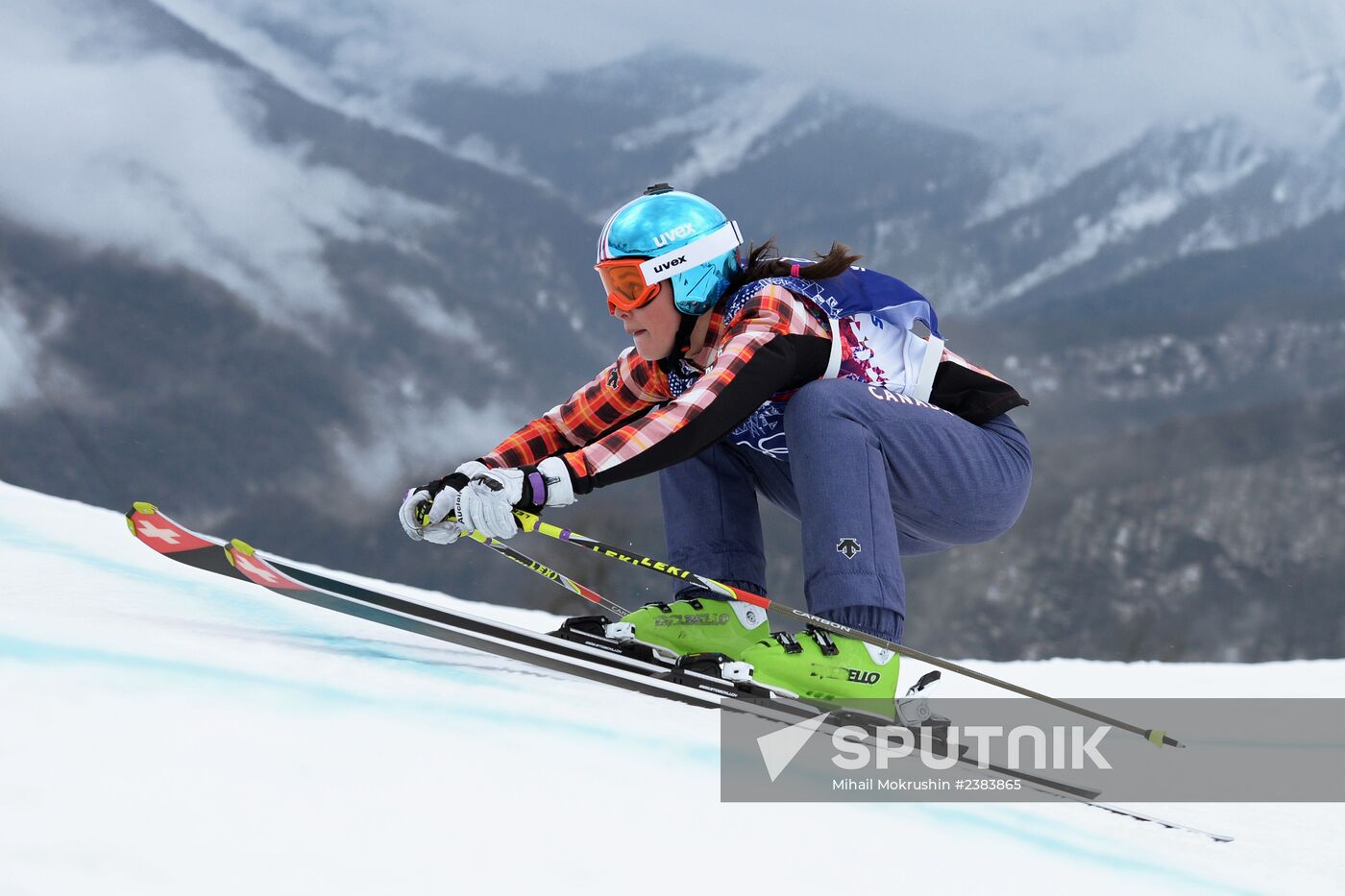 2014 Winter Olympics. Freestyle skiing. Women. Ski cross
