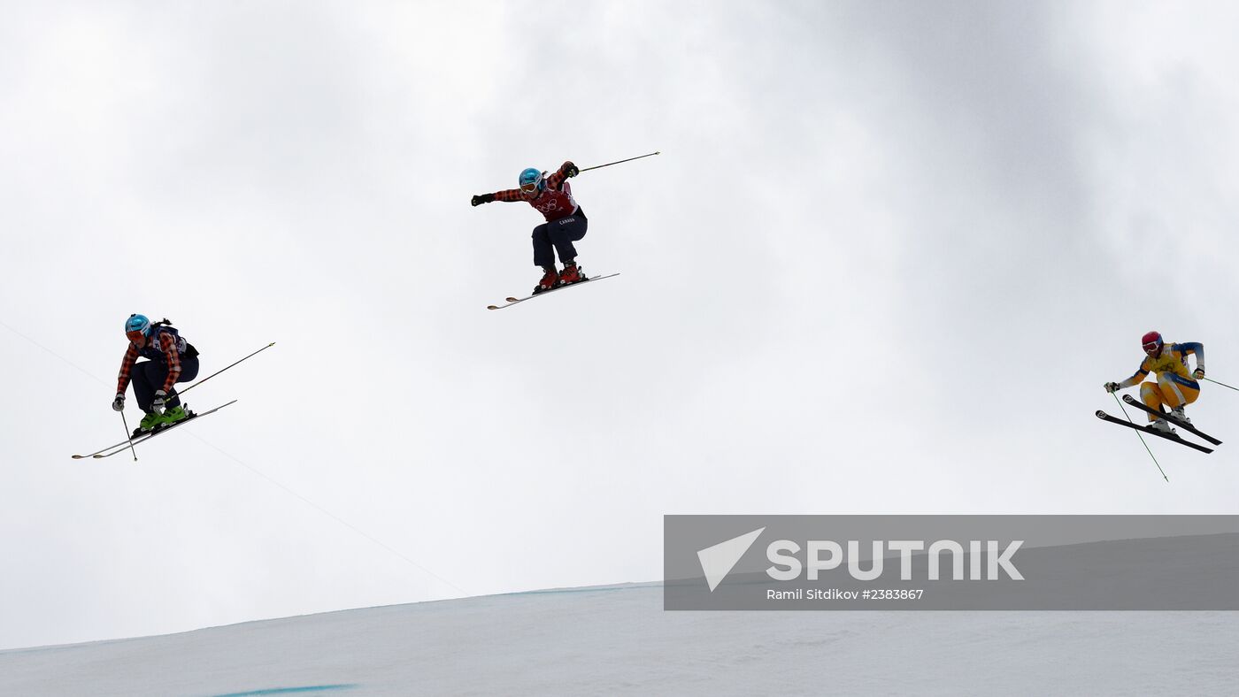 2014 Winter Olympics. Freestyle skiing. Women. Ski cross